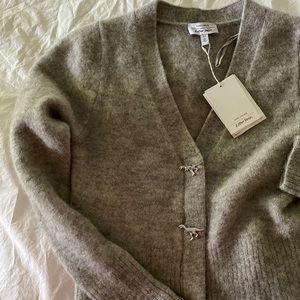 Perfect condition & other stories dinosaur mohair cardigan size XS